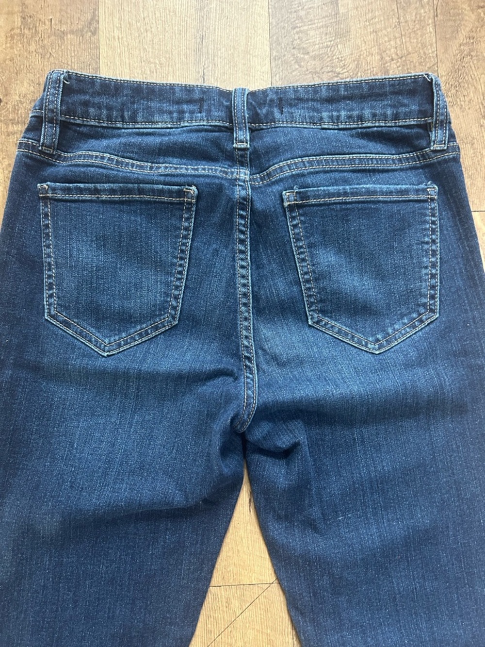 Eunina “Jude” Ankle Skinny Jeans Size 5 Mid Rise Dark Wash Stretch Denim - Picture 14 of 14